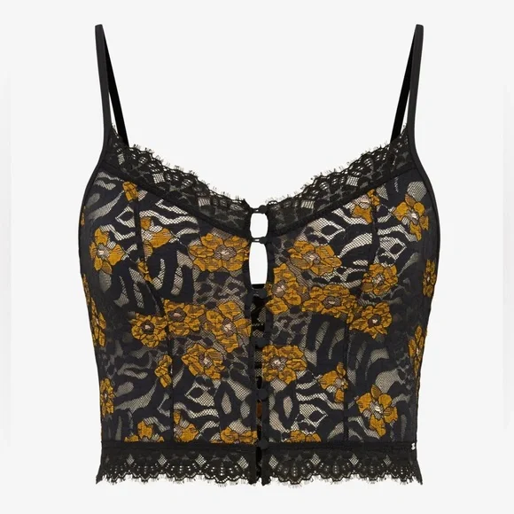 Savage X Fenty Feline Floral Cami 3X - Picture 2 of 8